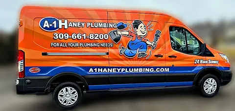 A1 Haney Plumbing · Service Van wrap by Chicago Fleet Wraps