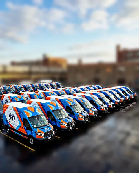 Fleet van wrap Chicago Fleet Wraps