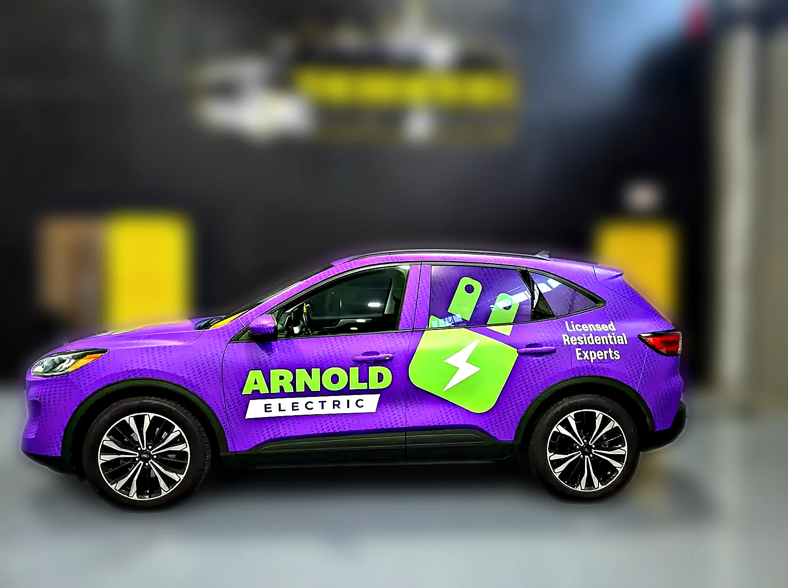 Electrician fleet wrap Chicago. Chicago Fleet Wraps