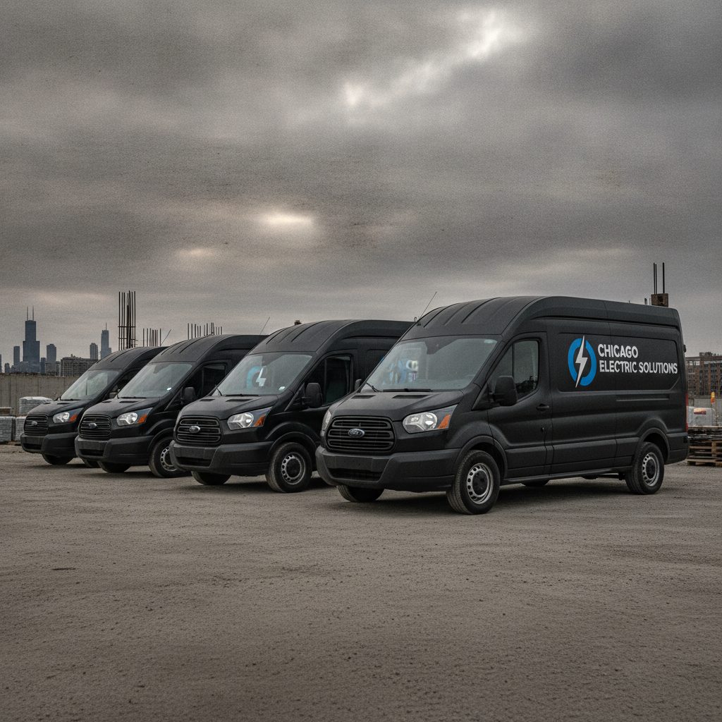 Arnold Electric. Die-Cut to Full Matte Wrap Fleet Rebrand