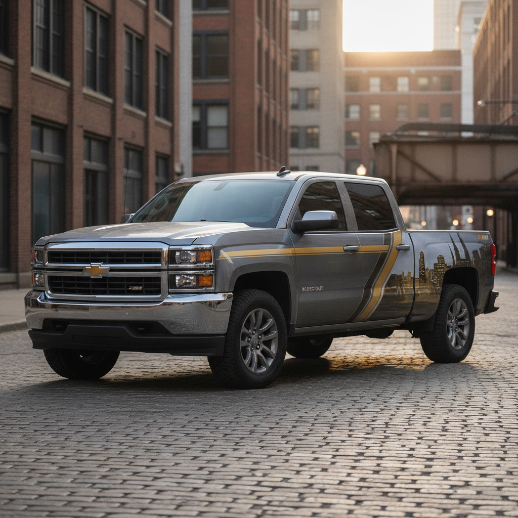 Chevrolet Silverado 1500 Car Wraps Chicago | CFW