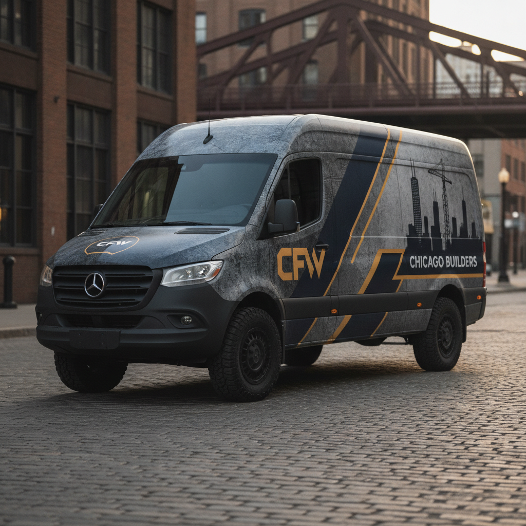 Fleet Wraps for Construction Companies | Chicago