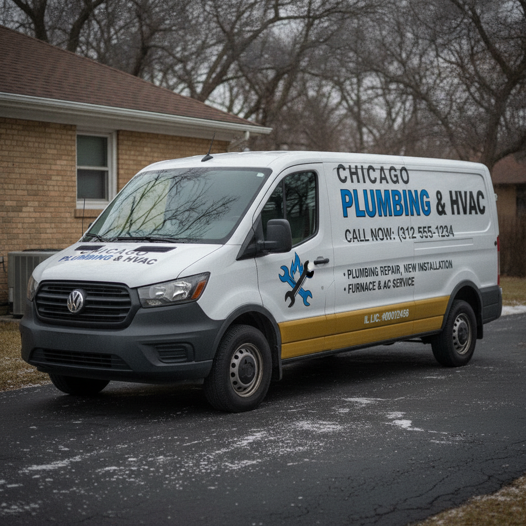 Contractor Fleet Wraps Chicago:HVAC, Plumbing, and Electrical Guide