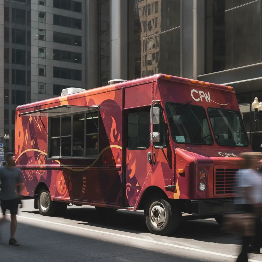 Custom Food Truck Wraps Chicago | Design & Install