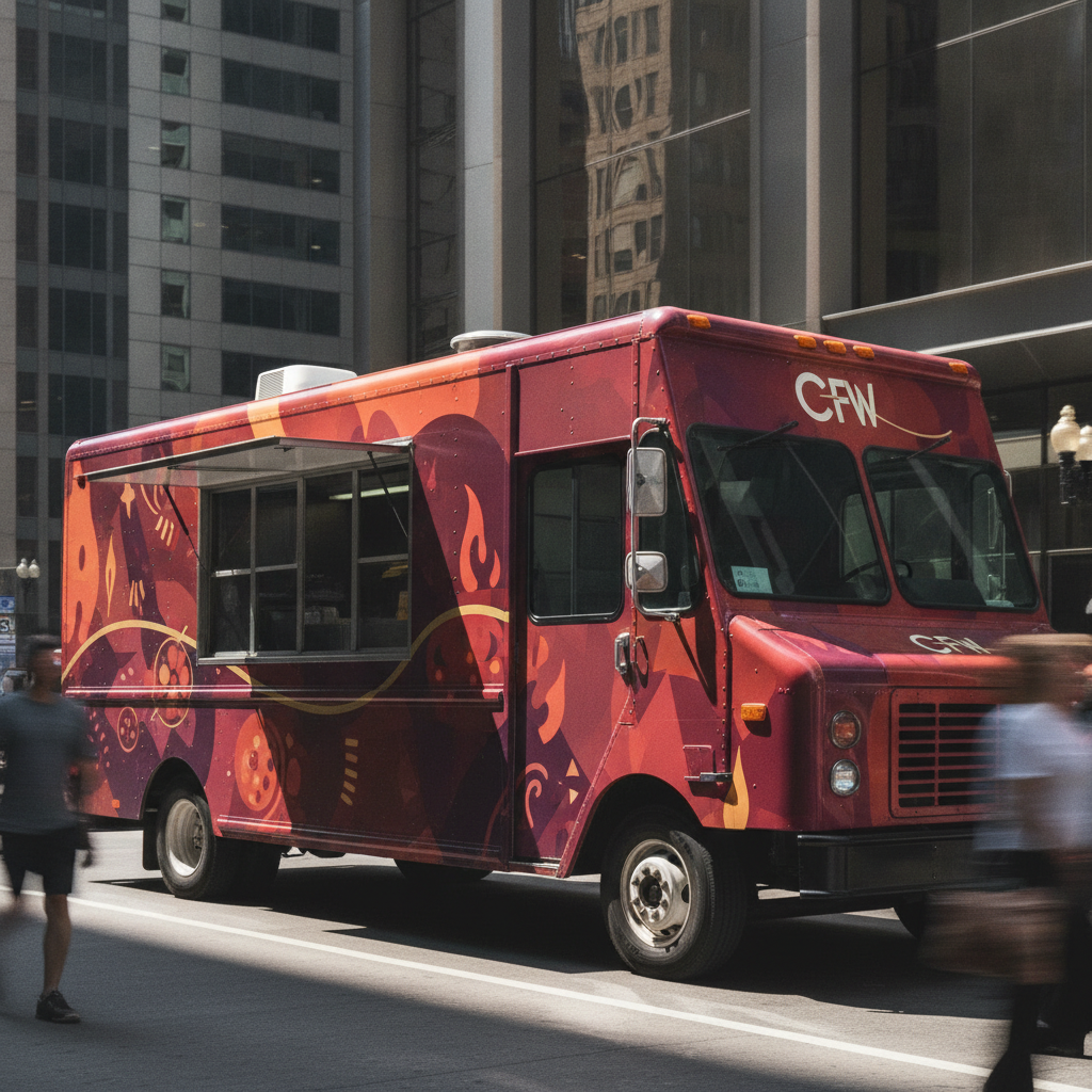 Custom Food Truck Wraps Chicago | Design & Install