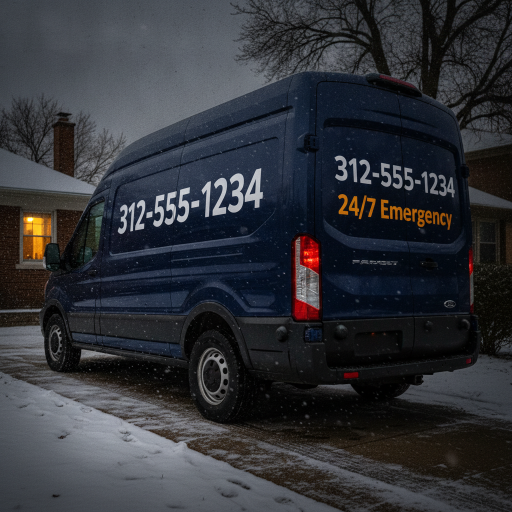Plumbing Fleet Wraps Chicago:Design That Generates Emergency Calls
