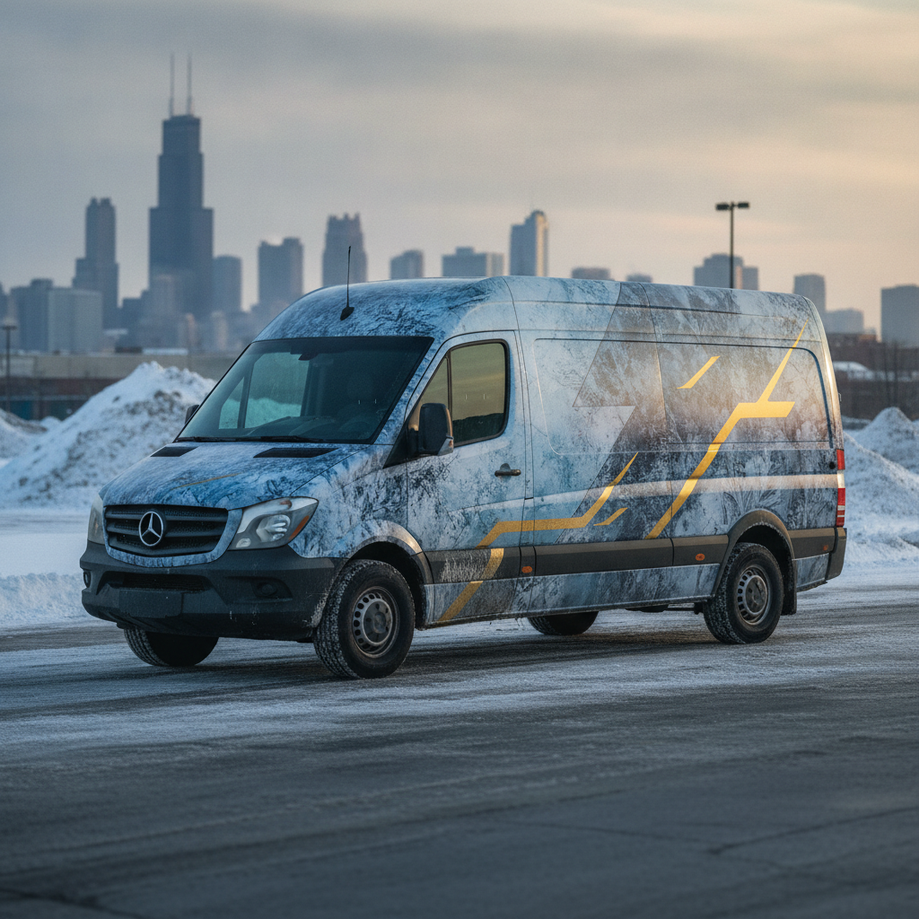 Protect Fleet Wraps from Chicago Winter Salt Damage