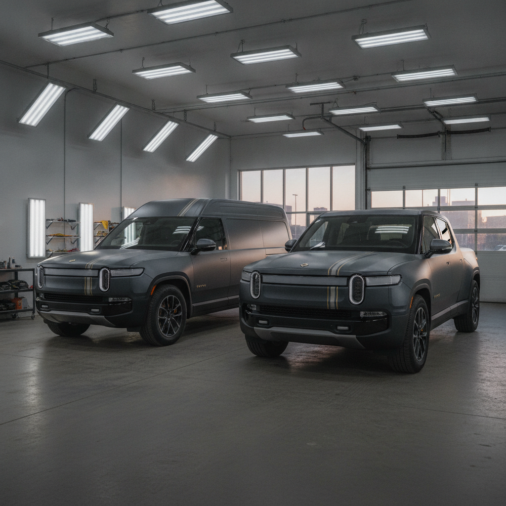Rivian Wrap Chicago:R1T, R1S, and EDV 700 Fleet Wrap Guide