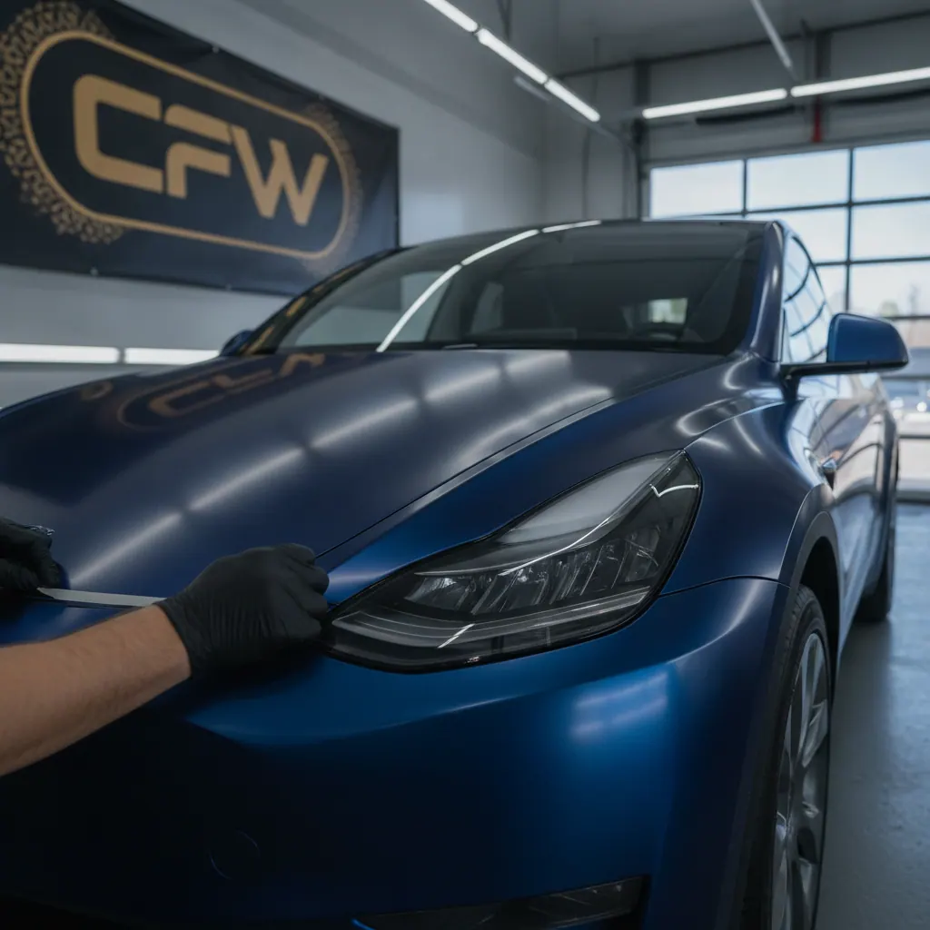 Tesla Wrap Cost Near Chicago IL | CFW