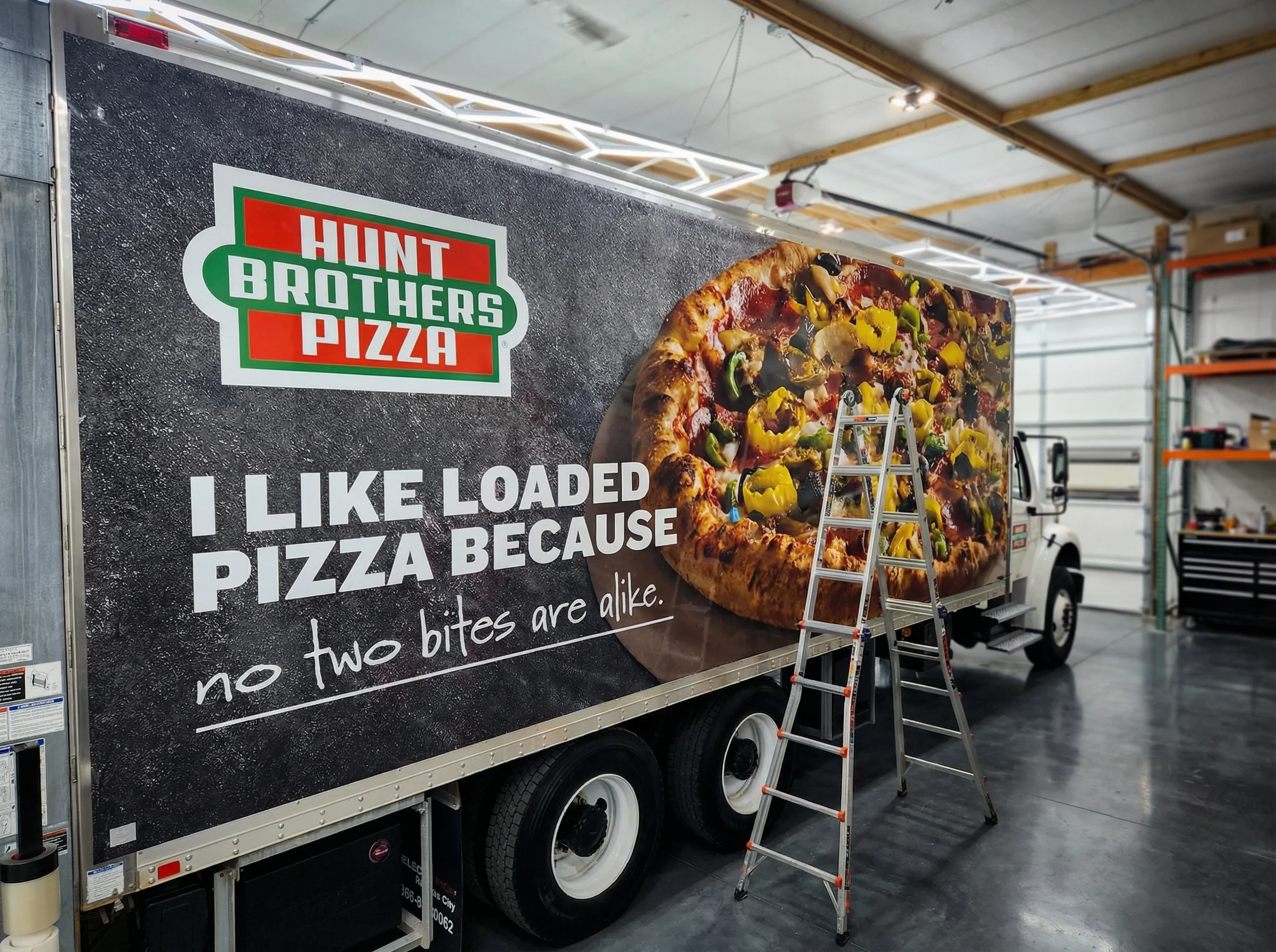 Chicagoland commercial fleet wrap installation by Chicago Fleet Wraps