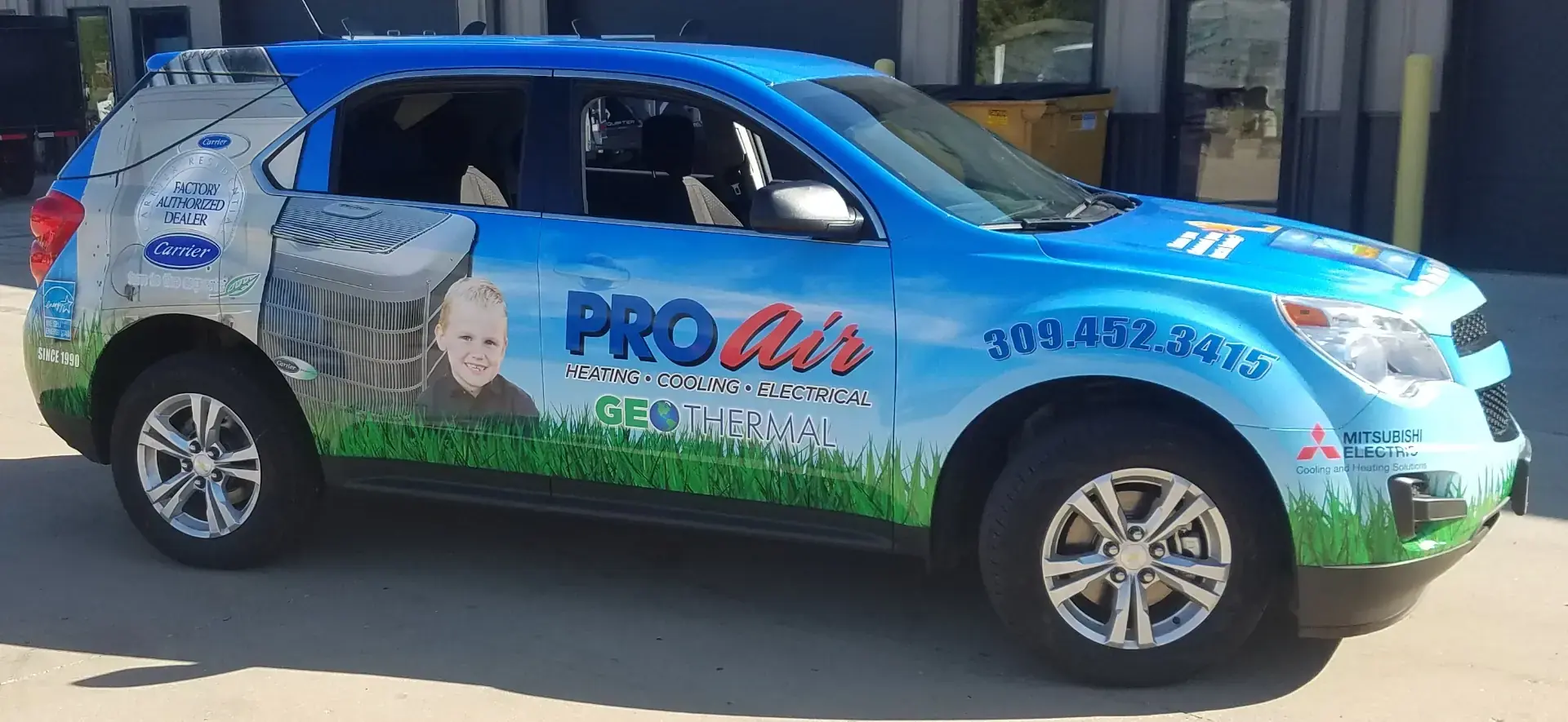 Color Change · Compact SUV. Chicago Fleet Wraps