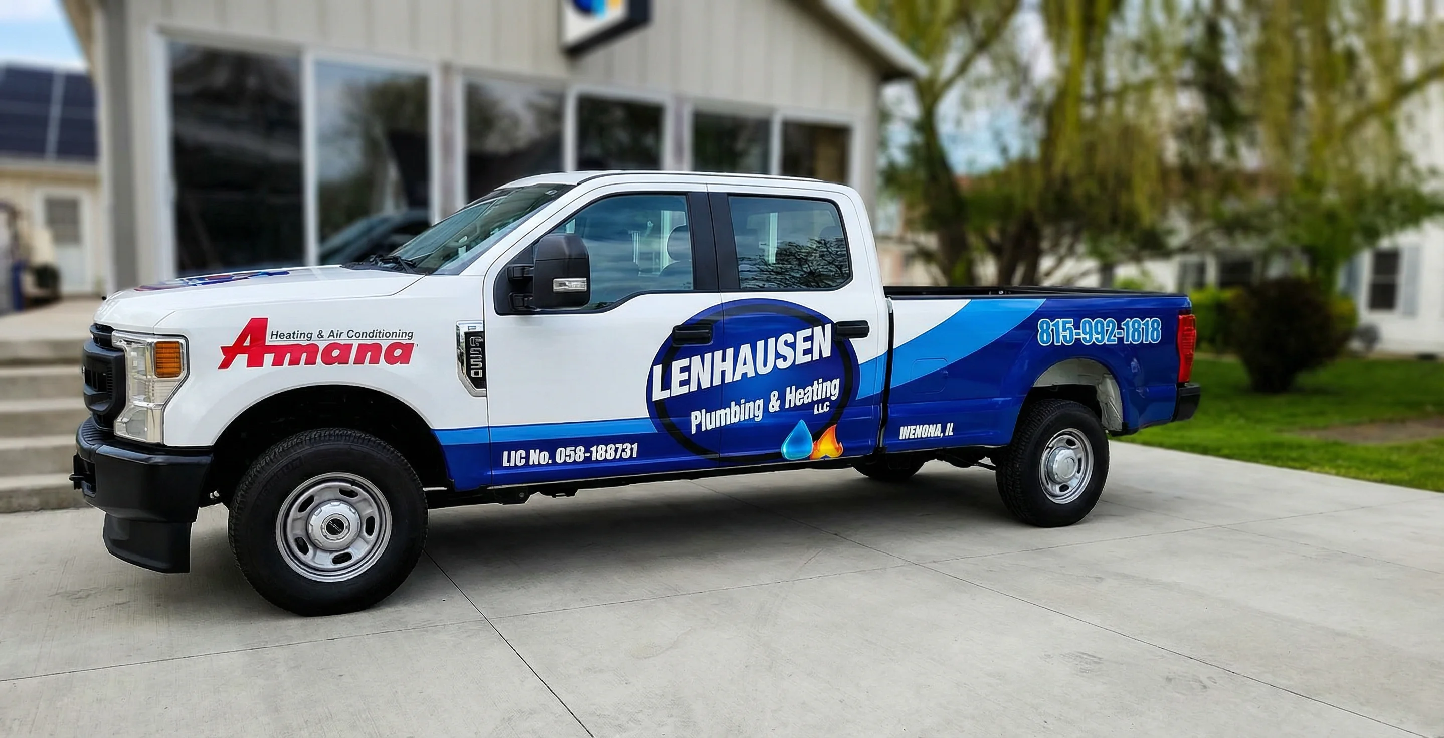 Joliet hvac fleet vans by Chicago Fleet Wraps