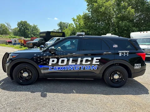 Lexington Police Municipal SUV wrap by Chicago Fleet Wraps