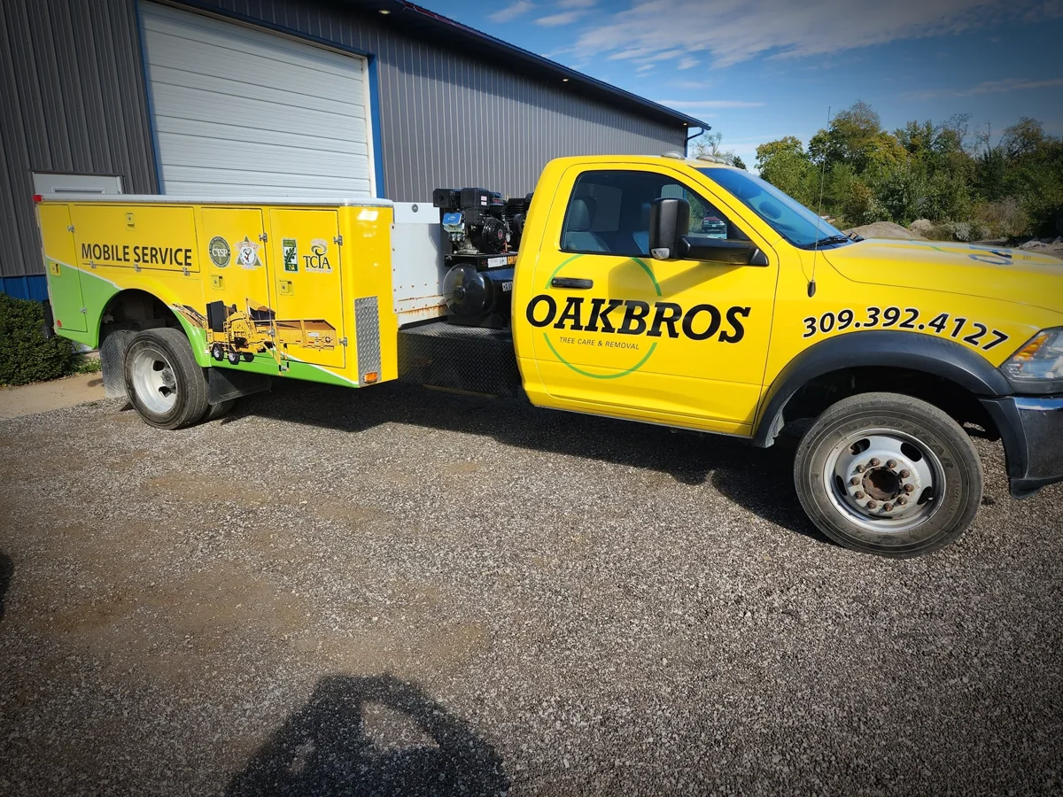Oak Bros Ram mobile service truck wrap by Chicago Fleet Wraps