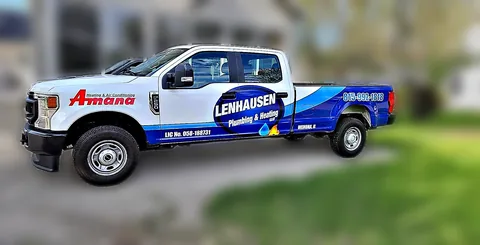 Joliet Commercial Fleet HVAC van wrap by Chicago Fleet Wraps - Joliet install
