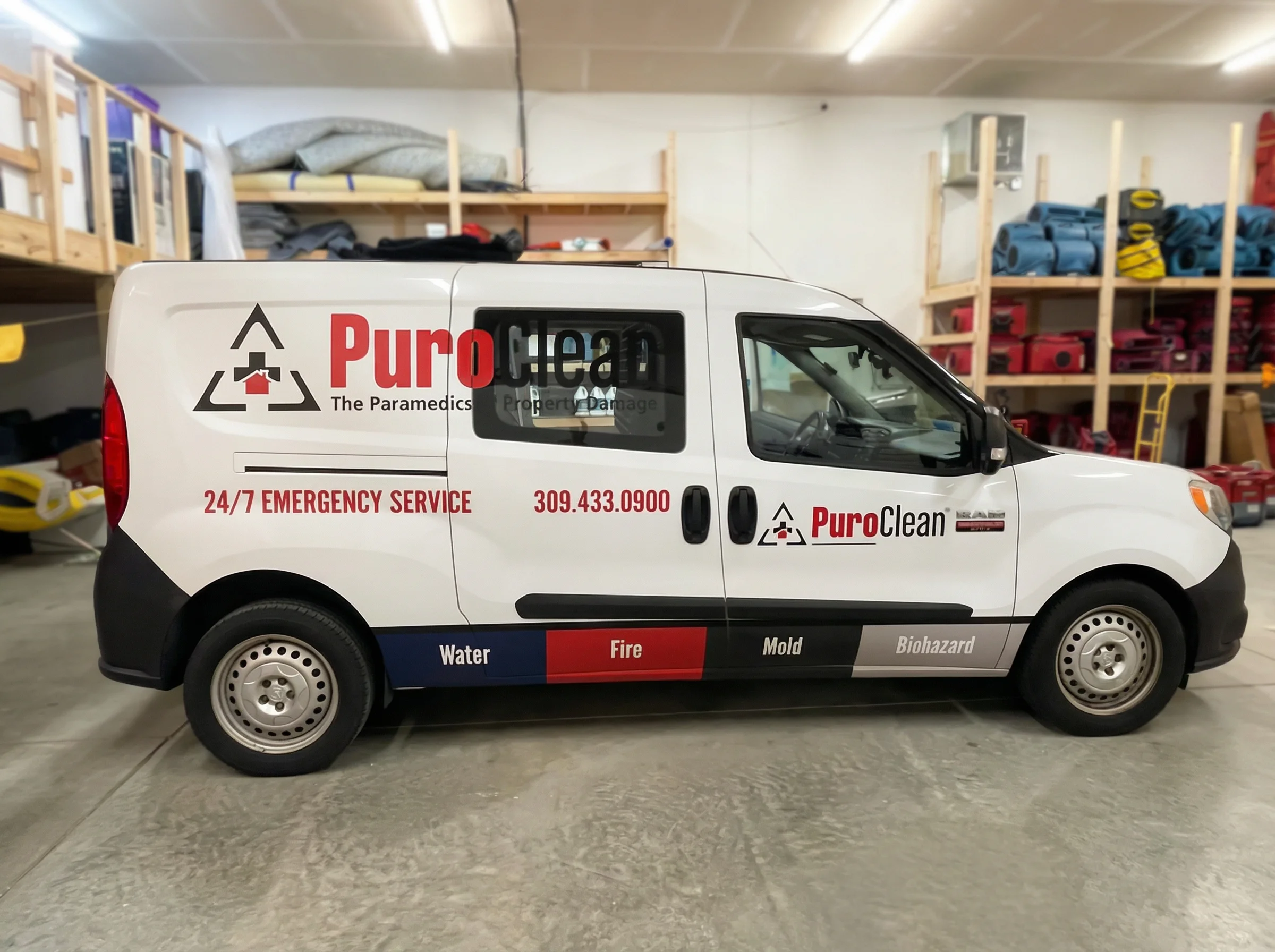 Orland Park fleet graphics install by Chicago Fleet Wraps