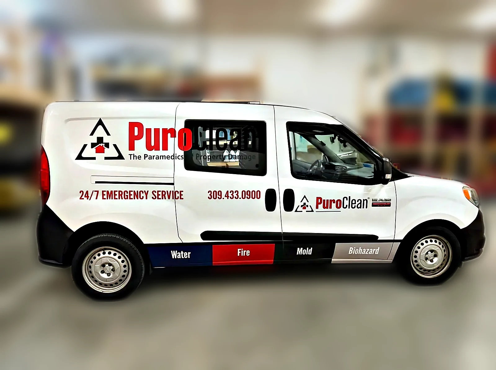Orland Park fleet graphics install by Chicago Fleet Wraps