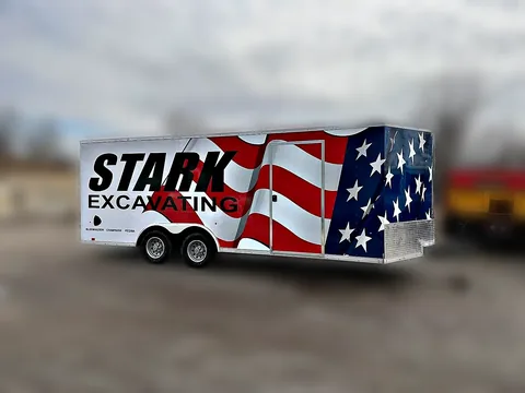 Cast vinyl install detail by Chicago Fleet Wraps