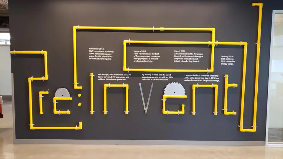 AWS · Office Wall Wrap — Chicago Fleet Wraps