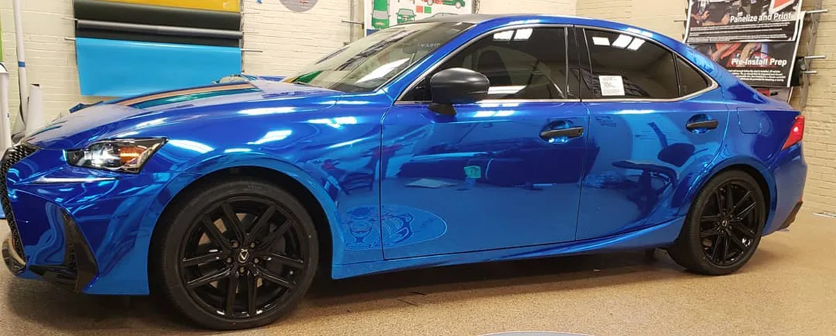 Blue Full · Car Wrap — Chicago Fleet Wraps