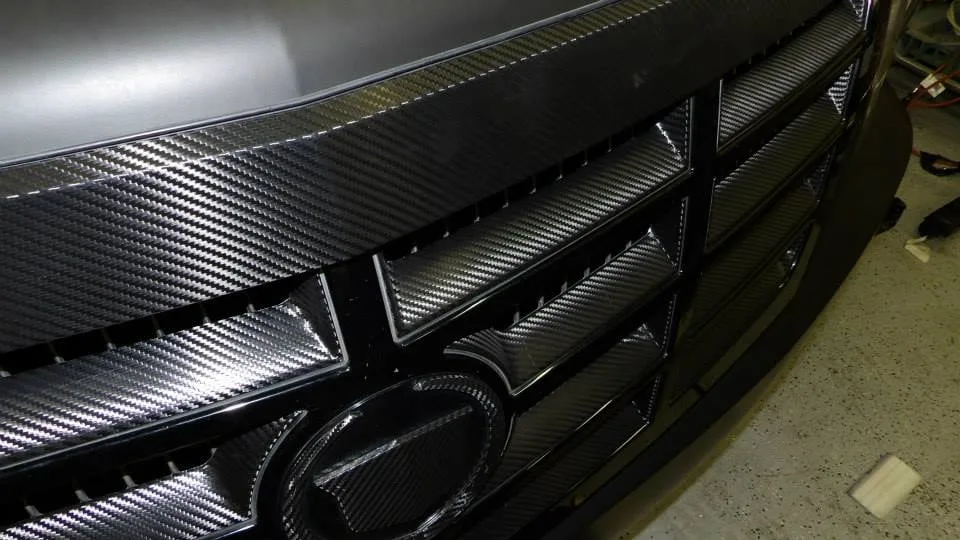 Carbon fiber car wrap — Chicago Fleet Wraps