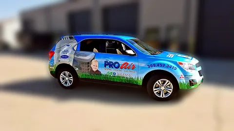 Chicago Pro Air SUV wrap by Chicago Fleet Wraps