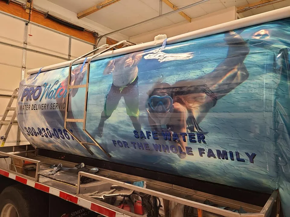 Pro Water trailer wrap Chicago