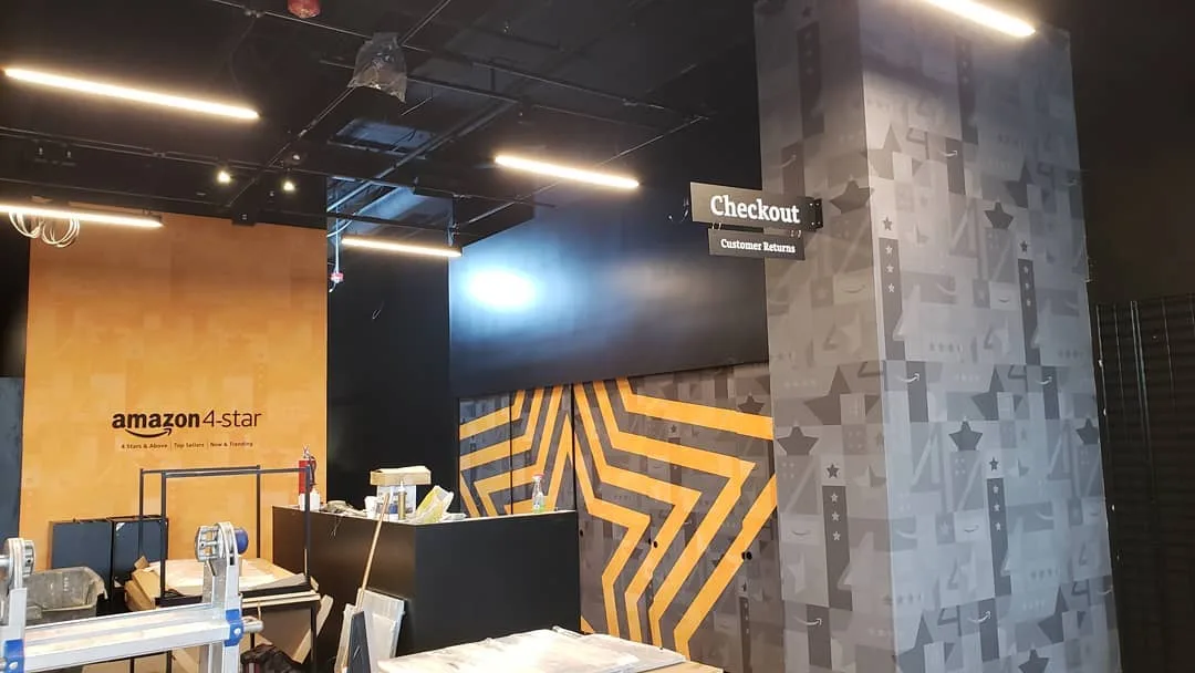 Amazon 4 Star · Shop Interior. Chicago Fleet Wraps