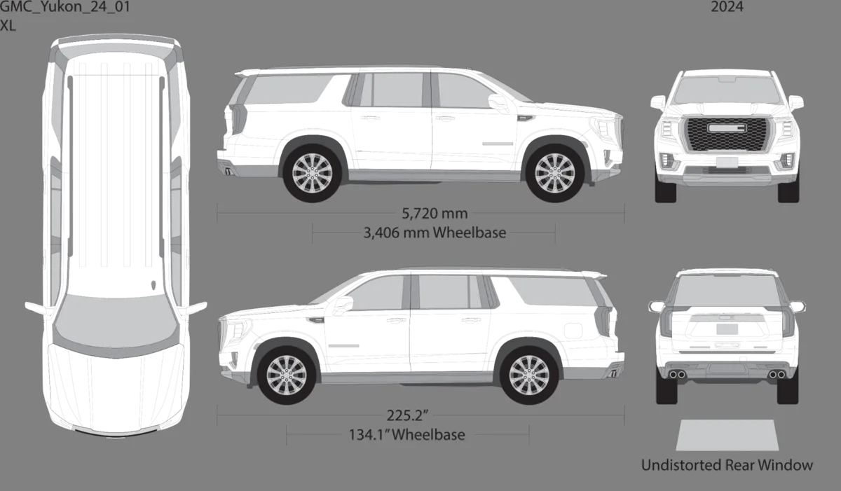 GMC Yukon SUV wrap — Chicago Fleet Wraps