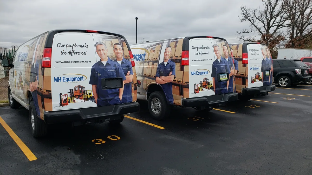 Vehicle wrap materials
