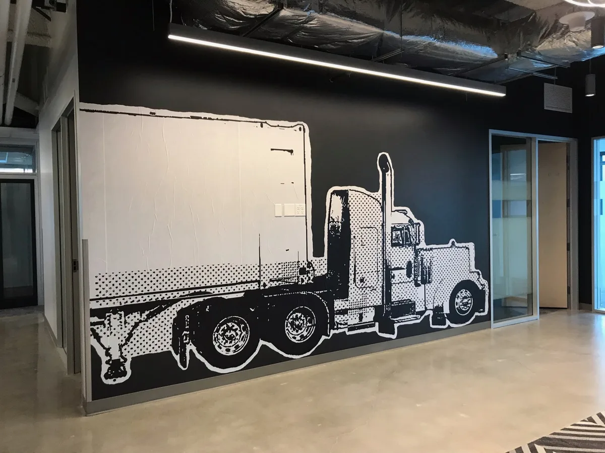 Matte Black · Wall Wrap — Chicago Fleet Wraps