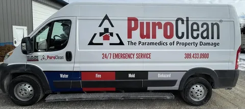 Puroclean Cargo Van wrap by Chicago Fleet Wraps