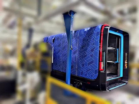 Rivian Amazon EDV delivery van wrap by Chicago Fleet Wraps