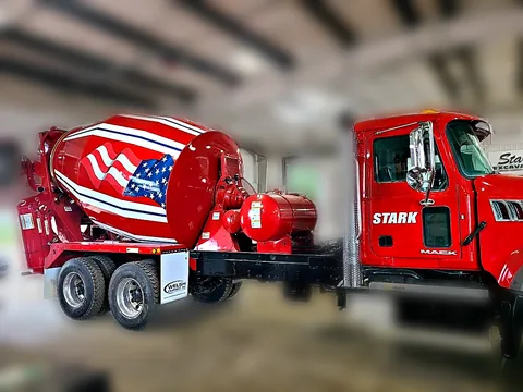 Stark Semi truck wrap by Chicago Fleet Wraps