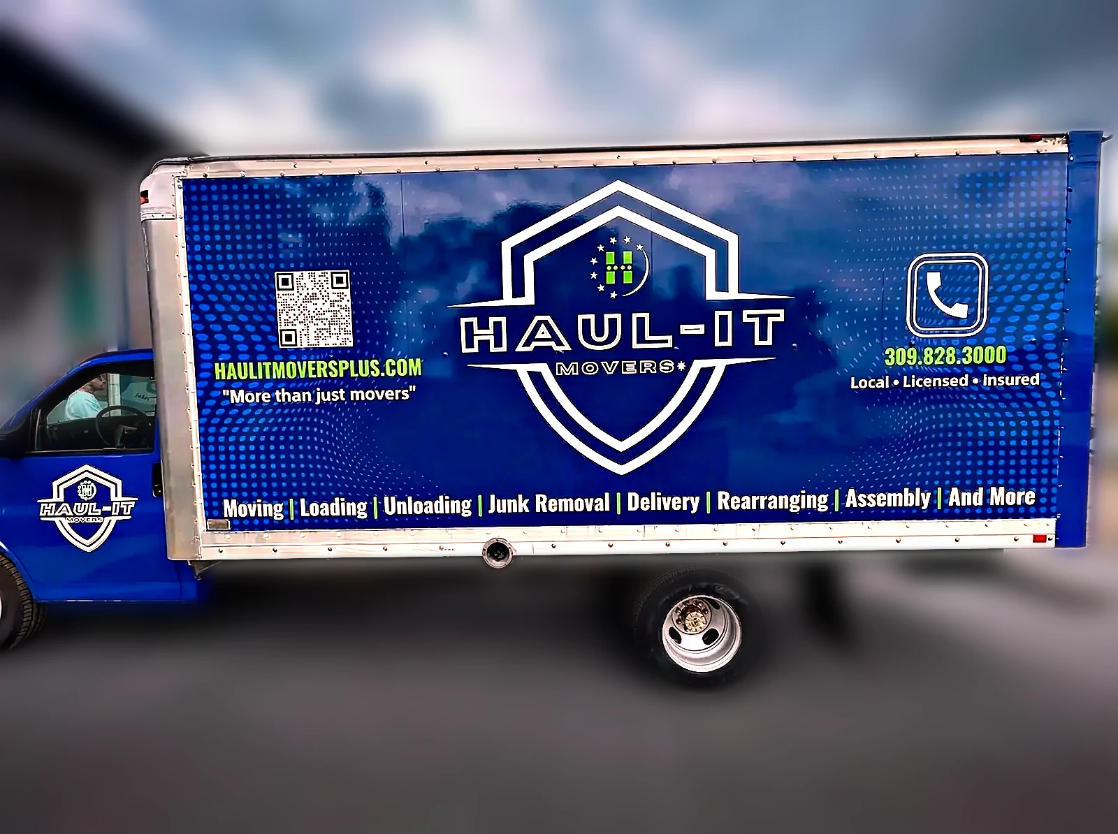Arlington Heights fleet van rollout by Chicago Fleet Wraps